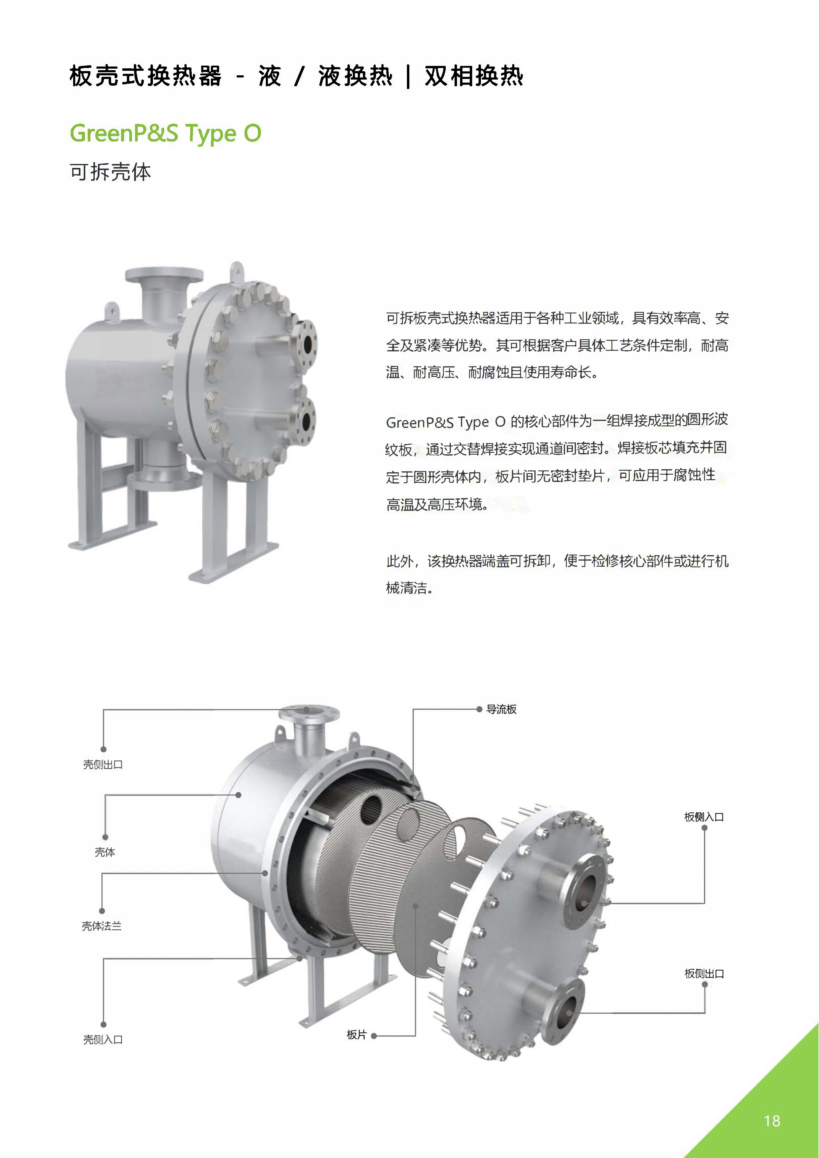 板壳式换热器