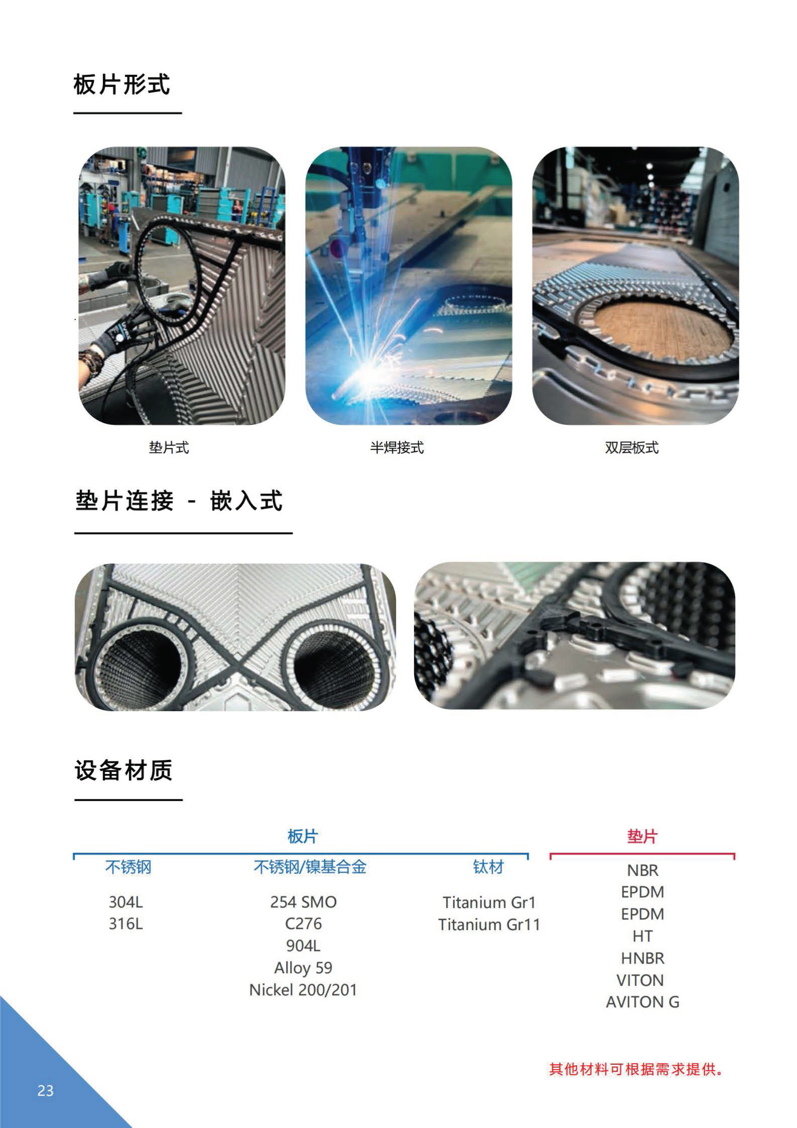 可拆卸板式换热器